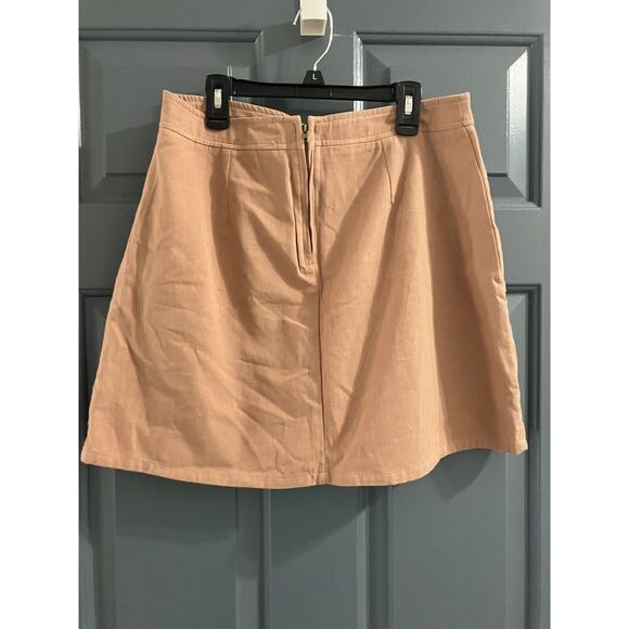 NWT Alter’d State Emily Skirt Size Large Dusty Pink - Picture 6 of 10